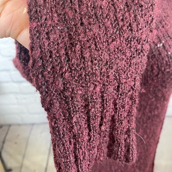 Calvin Klein Maroon Cowl Neck Sweater Dress size Small NWOT - Picture 5 of 11